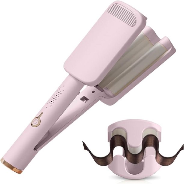 Wave Curling Iron Anti-Scald Hair Primper 2025 Nuevo Waver Deep Rucle Fre (E)
