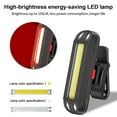 Super Bright USB Rechargeable Bike Rear Light Enhanced Safety Warning