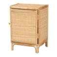 thumbnail image 2 of bali & pari Kiara Boho Nightstand, 1-Door, Natural, 2 of 8