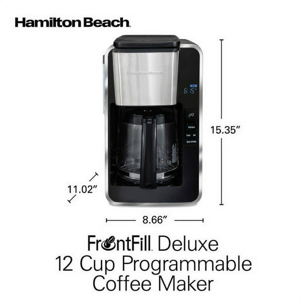 Hamilton beach programmable easy access deluxe coffee maker hotsell