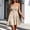 White, variant on Women's Casual Tennis Dress Short Dress with Ruffle Sleeveless Summer Style for Women Blue XXL