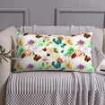 thumbnail image 6 of Rateoe Standard Pillowcases 20x36 Inches Floral Vintage Pattern Printed Pillow Covers with Envelope Closure(Pillows are not Included), 6 of 7