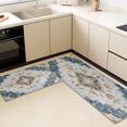 thumbnail image 5 of Kitchen Rugs Sets of 3 Non Slip Washable Kitchen Mats for Floor, Waterproof Kitchen Runner Rug, Floor Mat Carpet for Entryway, Laundry, Sink, Hallway, Bathroom, 5 of 12