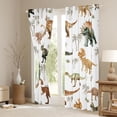 thumbnail image 3 of Castle Fairy Kawaii Animal Dino Curtains Pack of 2 (42x84 Each),Dinosaur Curtains Blackout, 3 of 6