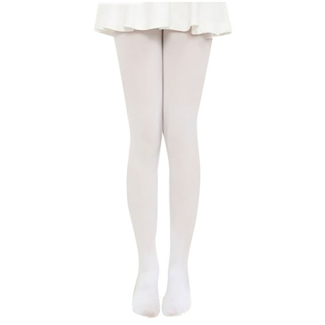 FAIWAD Collants pour Tout-Petits et Enfants pour Filles, Doux, Ballet, Danse, Leggings Élastiques avec Pieds, Panty, Bas Colorés 3-12 Ans
