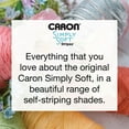 thumbnail image 5 of Caron Simply Soft Stripes 4 Medium Acrylic Yarn, Times Square 5oz/141g, 235 Yards, 5 of 14
