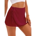 thumbnail image 3 of iEFiEL Women Ballet Dance Chiffon Wrap Skate Wrap Skirt with Tie Waist, 3 of 6