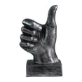 thumbnail image 2 of 2x Adorno de Escultura de Gesto de Mano Figurita Estatua Gabinete Adorno de Arte, 2 of 8