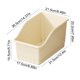 thumbnail image 3 of Cesta de almacenamiento de plástico, organizadora y multifuncional, para gabinete, para baño, con polea, para dormitorio, decoración del hogar, apartamento., 3 of 6