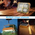 thumbnail image 5 of Waterproof Solar Flood Light with Stand & 4 Modes,288 LED Portable Work Solar Light,2400mAh Battary Rechargeable Camping Light for Car Repair,Emergency,Hiking,Gifts for Father, 5 of 10