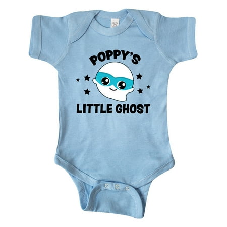 

Inktastic Cute Poppy s Little Ghost with Stars Gift Baby Boy or Baby Girl Bodysuit