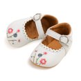 thumbnail image 7 of LIUYUNNN Baby Sneakers Embroidered Soft Sole First Walking Shoes For Non Flexible Sole Breathable Comfortable Design For Girls And Boys Toddler Size 6 Girls Shoes, Size 12-18 Months, 7 of 7