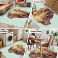 thumbnail image 5 of 2.7'x5' Area Rugs, Green Elephants Indoor Outdoor Area Rug for Living Room Bedroom, Funny Animals Modern Art Washable Bathroom Rugs Kitchen Floor Carpet Mats Home Decor Aesthetic, 5 of 8