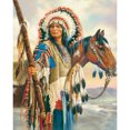 thumbnail image 3 of Cuadros Decorativos DIY diamante pintura indios completo redondo diamante mosaico hogar Ehuebsd Nuevos Originales, 3 of 9