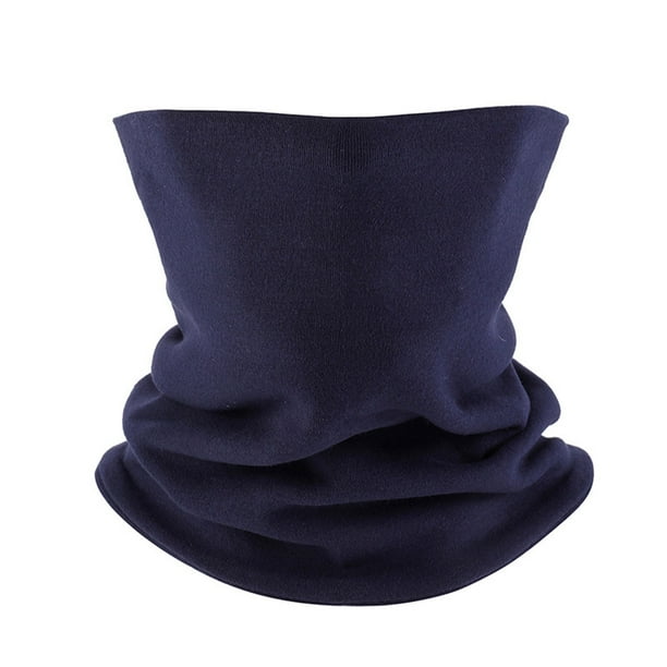 Mascarilla de invierno para media cara, polaina para el cuello, bufanda térmica resistente al viento, bandana de esquí, bufanda unisex de algodón para hombre y mujer