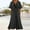 Black Womens Summer Dresses Clearance, variant on Plus Size Dresses for Women on ,Formal Casual Wrap Ruffle Sleeve V-Neck Flowy Pleated Maxi Dresses,Sizes S-3XL