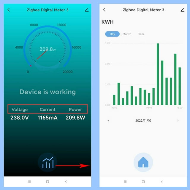 Electric meter,Meter 80a Clamp Kwh Power Monitor Meter Monitor Meter Voice Clamp Kwh Power 80a Clamp Kwh Monitor Statistics Compatible Power Monitor Statistics Monitor Power Meter Laoshe Meter