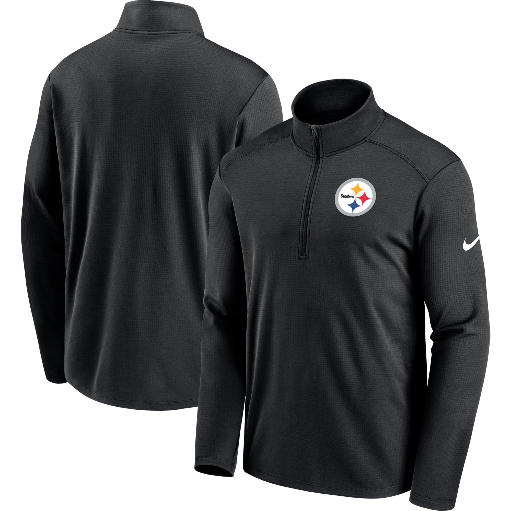 steelers quarter zip mens