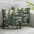 thumbnail image 3 of FUMJ Christmas Pillow Cover Colorlife Christmas Tree Lumbar Pillow Cover Holiday Decorations Throw Pillow Covers Farmhouse Pillows Decorative for Sofa Winter Home Decor, 3 of 5
