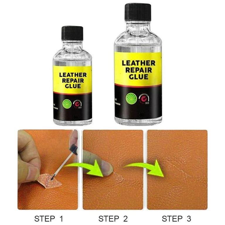 Techinal Leather Glue 30/50ml Leather Scratch Repair Soft Glue Incognito  Transparent Washable Liquid Glue Leather Adhesive Glue 