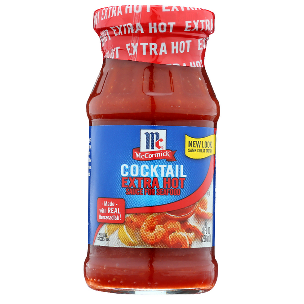 Mccormick Extra Hot Cocktail Sauce 8 oz (Pack of 12)