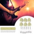 thumbnail image 4 of Sywqhk 6 uds tapas de clavijas de afinación de guitarra popular de plástico con tornillos piezas de repuesto de guitarra Sywqhk Alta Calidad, 4 of 9