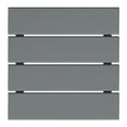 thumbnail image 3 of WestinTrends Patio Extérieur Table d'Appoint Adirondack, Gris, 3 of 13