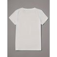 thumbnail image 3 of Women'S Regular Size Inspirational Quote T-Shirt - "Waymaker Miracle Worker Promise Keeper" Print, Comfortable Round Neck Short Sleeve Tee for Spring/Summer/Fall, Casual Wear|Inspirational, 3 of 7