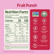 (2 pack) KinderFarms Electrolyte Solution Drink for Kids & Adults, Fruit Punch, 1 Liter