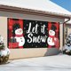 thumbnail image 5 of Christmas Door Cover Decoration Santa Claus Gift Delivery Door Cover Holiday Party Feeling Background, 5 of 7