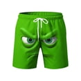 thumbnail image 4 of Ceisia Men's Quick Dry Swim Trunks with Pockets Elastic Waist Drawstring Mesh Lining Beach Shorts Gifts for Father, 4 of 5