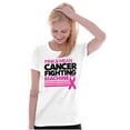 thumbnail image 4 of Breast Cancer Fighting Machine Women's Graphic T Shirt Tees Brisco Brands X, 4 of 5