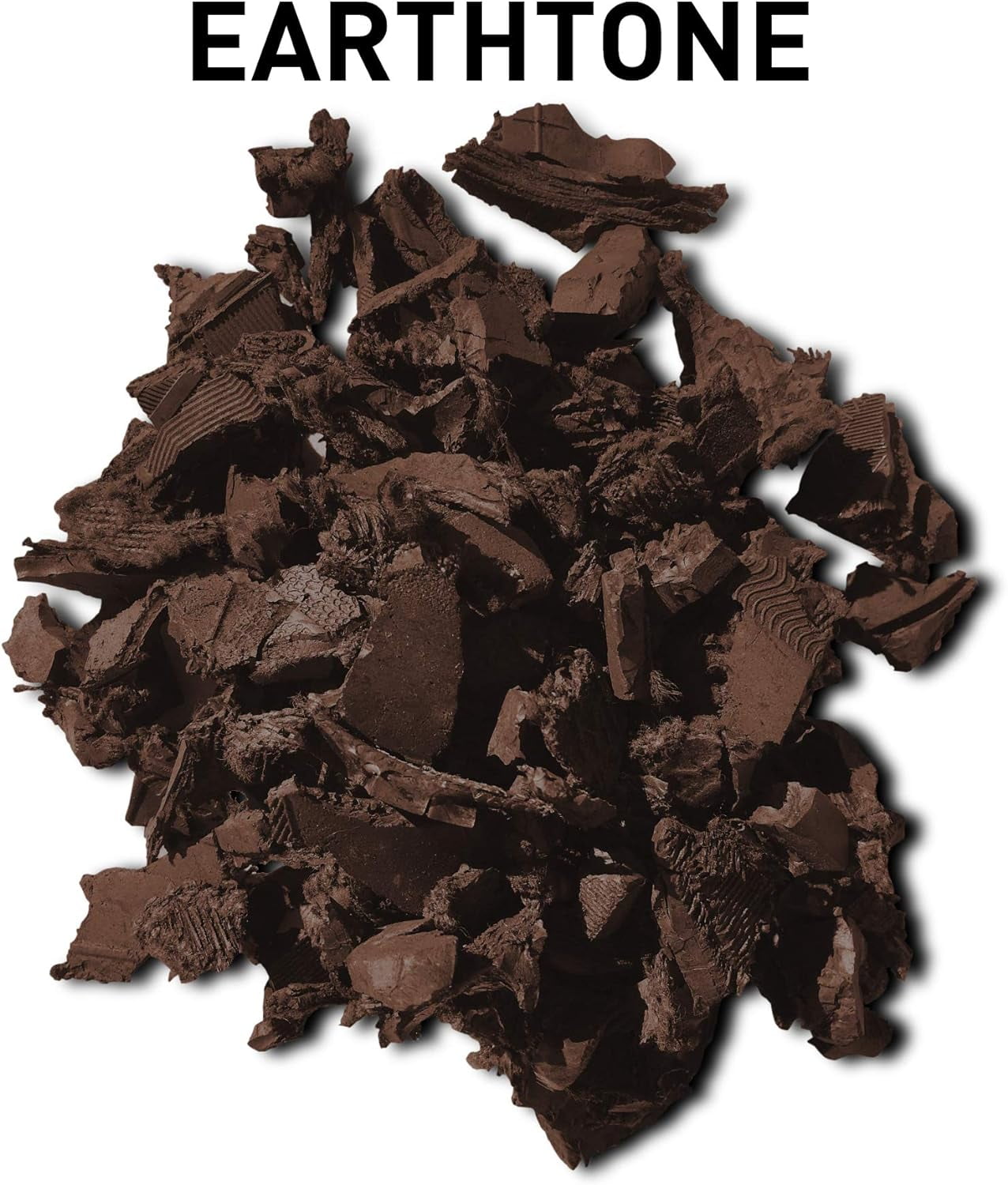 NuPlay Rubber Mulch Earthtone Recycled Rubber Mulch, 1.5 cu ft with 12 Year Color Guarantee