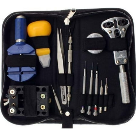 Oplaza 13PCS Watch Repair Tool Kit Remover Case Tool Kit Set Pin Screwdriver, Durable; Brand New and High Quality; Small,convenient,easy to use By (Best Quality Tool Brand)