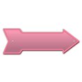 thumbnail image 1 of SignMission P-ARROW10-999673 10 x 30 Po Grand Signe de Flèche Rose, 1 of 1