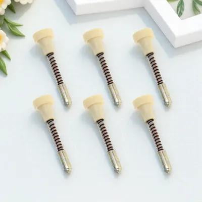 BESTOYARD 6Pcs Spring Loaded Locking Pins Stainless Steel Plunger Latches for Screen and Cage Doors