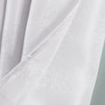 thumbnail image 2 of RT Designer Collection Nora Embossed Blackout Grommet Panel 90" - 52 x 90 in. - 52 x 90 in. White, 2 of 3