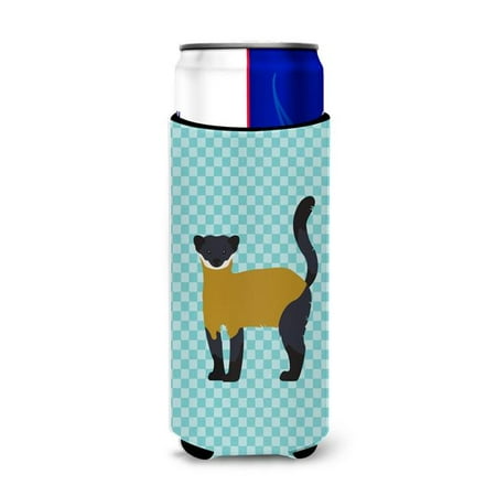 

Yellow-Throated Marten Blue Check Michelob Ultra Hugger for Slim Cans