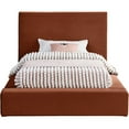 thumbnail image 7 of Meridian Furniture Dorian Cognac Velvet Twin Bed, 7 of 7