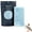 Ocean Blue, variant on Alorin Exfoliating Shower Towel, 2-in-1 Exfoliating Towel, Alorin Exfoliating Towel, Body Scrubber with 2 Sides - Deep Cleansing for All Skin Types (Jet Black-1PC)