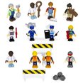 thumbnail image 2 of Playkidiz 12 Figuras y accesorios de acción de juguete, Play People Construction y Communi de 2 pulgadas Playkidiz Playkidiz, 2 of 2
