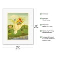 thumbnail image 2 of Spring in Italy - Vintage Travel Poster by Delfo Previtali c.1950s - Fine Art Rolled Canvas Print 11in x 14in, 2 of 4