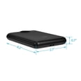 thumbnail image 4 of Monoprice Ultra-Compact USB-C 10,000 mAh Power Bank with USB-A  and Micro USB, PD 20W and QC 3.0 Fast Charging, For 14 Pro Max, iPhone 14 Pro, AirPods, iPad, Samsung Galaxy S23, S23+, Ultra, and More, 4 of 6