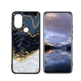 thumbnail image 1 of Compatible with Moto G Power 2022 Phone Case, White-Golden-Marble-110-jpg-7-2 Case Men Women, Flexible Silicone Shockproof Case for Moto G Power 2022, 1 of 1