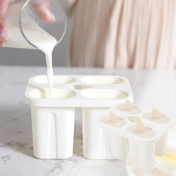 Rbaofujie Ice Cream Molds Ice Cream Popsicle Popsicle Ice Cream Home Popsicle Box Diy Ice Resin Molds Silicone Clearance