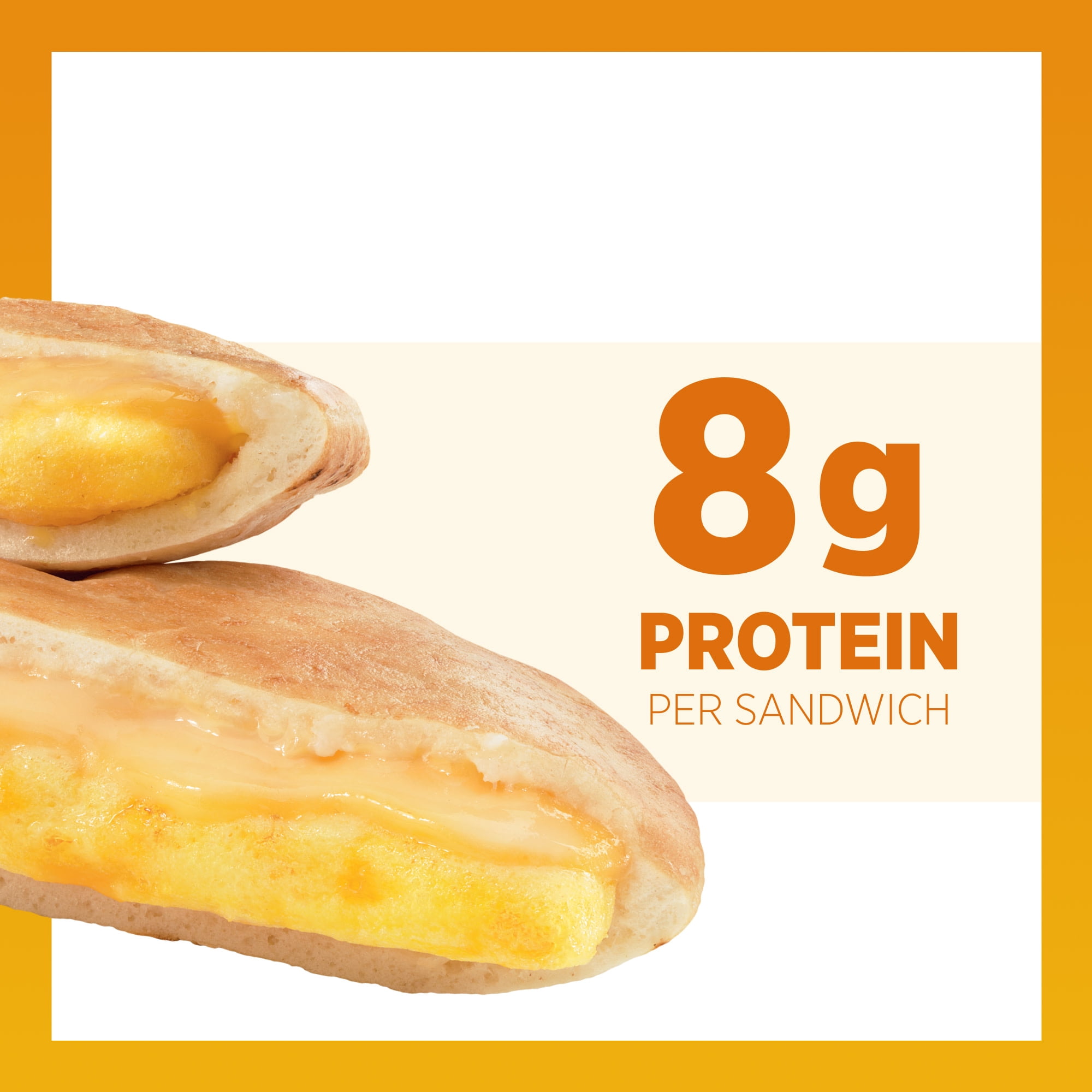Sandwich Bros. Egg & Cheese, Frozen Breakfast Sandwiches, 15 oz., 6-Count