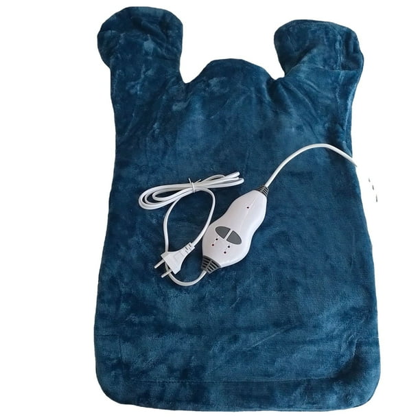 Mantas eléctricas, almohadilla calefactora para cuello y hombros, almohadilla calefactora eléctrica Extra larga, calentador, manta calefactora eléctrica, calefacción
