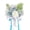 Blue, variant on Necvior Elegant Bridesmaids Posy Beautifully Crafted Rose Artificial Flower Bouquet Gift