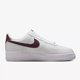 thumbnail image 5 of Ni&ke Air Force 1 '07 Low Shoes 'White/Burgundy' (FJ4146-112) Expeditedship, 5 of 6