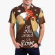 thumbnail image 1 of Balery Rooster And Chicken Camisa Polo de Hombre con Estampado, de Manga Corta y Tejido Medio, Camisa Tipo Golf Polo-3X-Large, 1 of 6